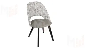 Стул Сириус тип 1 Черное дерево / тк. №122 / тк.120