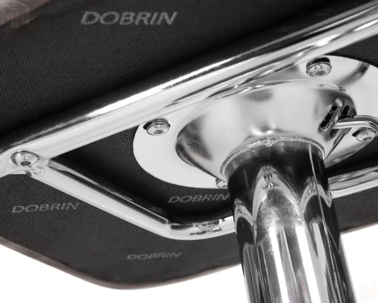 Стул барный DOBRIN CHARLY (серый велюр (MJ9-75))