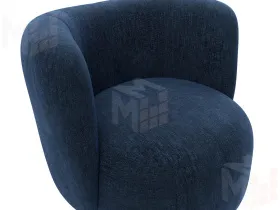 Кресло Лига-072 ( шенилл RIMINI 10 синий )