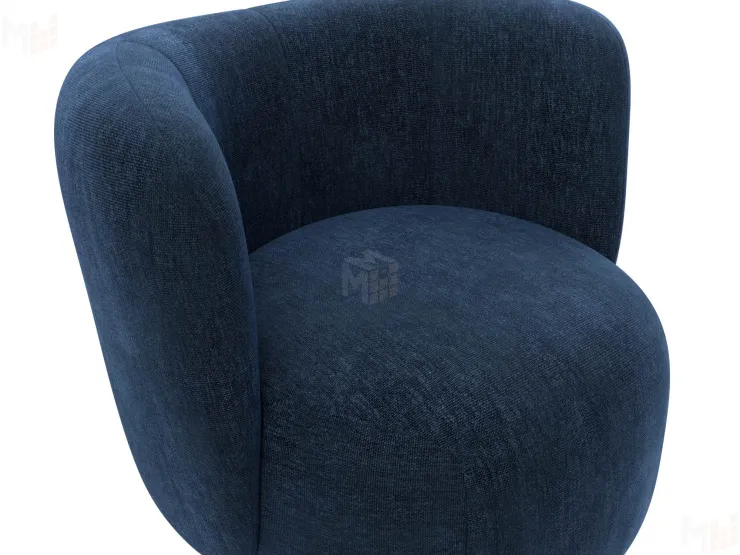 Кресло Лига-072 ( шенилл RIMINI 10 синий )