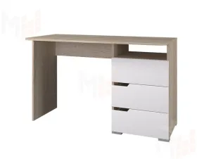 Стол компьютерный Анталия 1200/3 ящ (белый)