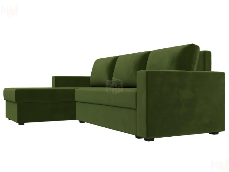 Угловой диван Траумберг Лайт левый угол (Зеленый)