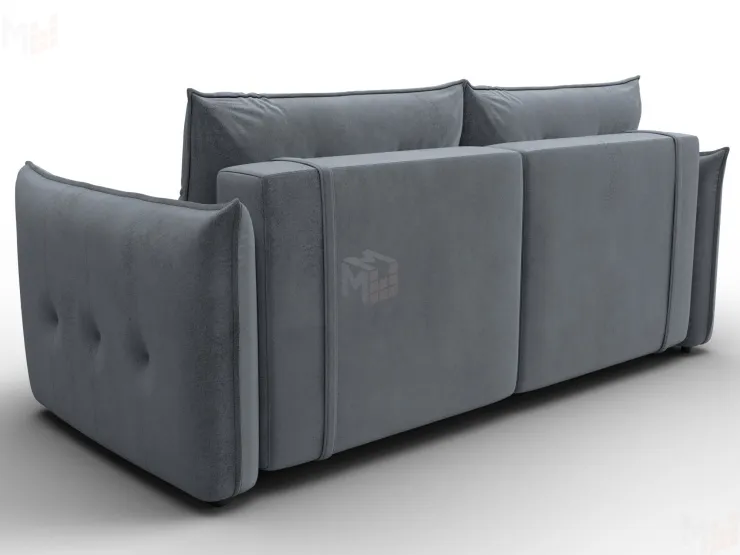 Диван прямой Лига-100 НПБ ( TOWER 10 серый )