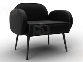 Кресло Лига-086 ( экокожа GRIFON 18 черный )