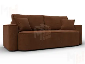 Диван прямой Лига-118 НПБ ( LAIM 14 терракотовый )