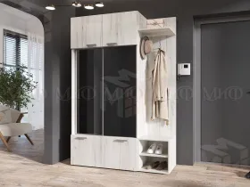 Прихожая Стелла (Дуб крафт белый)