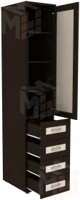 Шкаф для одежды ГАРУН-К 511.11