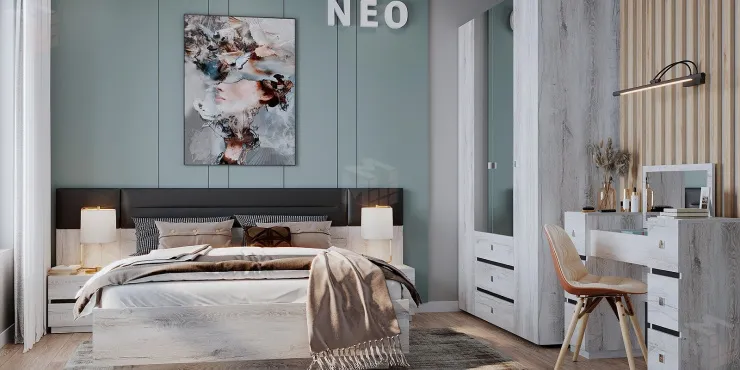 Спальня NEО 1 Дуб шавиниган