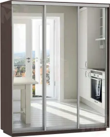 Шкаф-купе Экспенс трио 2100 (выс. 2200)