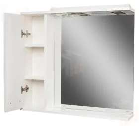 Шкаф-зеркало Cube 80 Эл. левый/правый Домино 