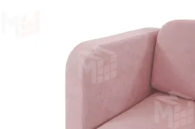Кушетка Хьюстон на пружинном блоке Розовый