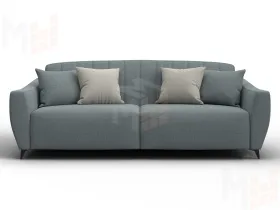 Диван-книжка Лига-095 НПБ ( Амур 07 серый )