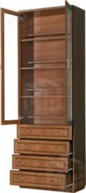 Шкаф для книг с ящиками 204