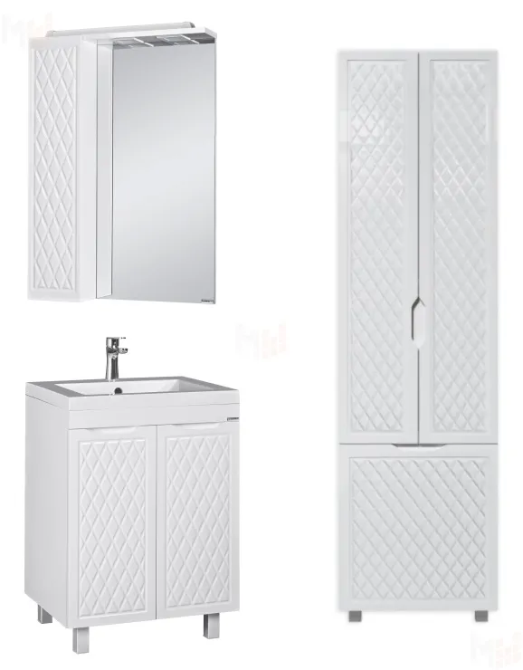 Мебель для ванных комнат серии "3D" Домино