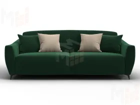 Диван-книжка Лига-095 НПБ ( SEVEN 626 зеленый )