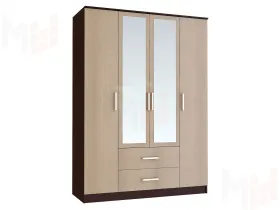 Шкаф Фиеста 4-х створчатый