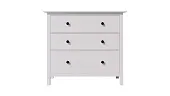 Комод КЫМОР 3 ящика белый