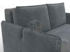 Диван прямой Лига-117 ( LAIM 23 светло-серый )