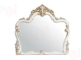 Зеркало Флоренция белый глянец (спальня)
