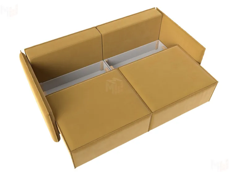 Прямой диван Либерти (Желтый)