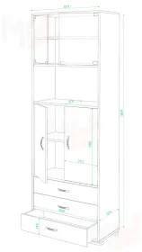 Стеллаж СБ-220М