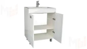 Тумба с раковиной Cube Elen 65 см