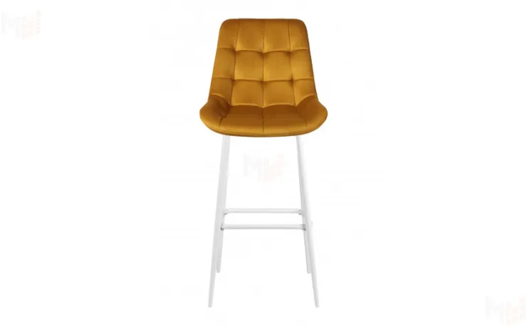 Барный поворотный стул Эйден Confetti chai tea/белый