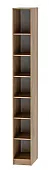 Стеллаж (350)  Иннэс - 7 Дуб Крафт Золотой
