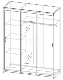 Шкаф-купе Комфорт 9