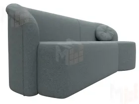 Диван прямой Лига-027 угол правый ( Амур серый )