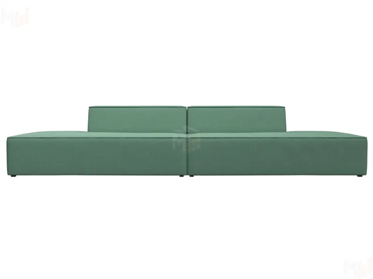 Диван прямой модульный Монс лофт ( Амур зеленый )