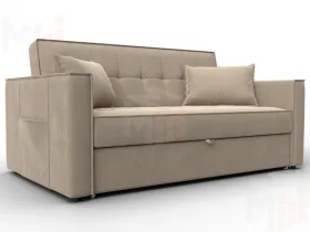 Диван прямой Лига-104 (140) ( SEVEN 729 бежевый )