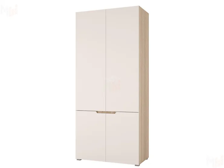 Шкаф Анталия 2-х створчатый (сонома/белый)