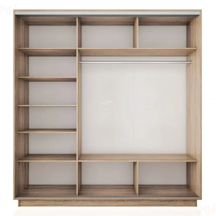 Шкаф-купе Экспресс трио 1 зеркало 2100 (Кашемир)