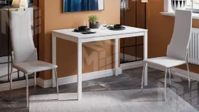 Стол раздвижной Слайд Тип 2 Белый матовый, Белый