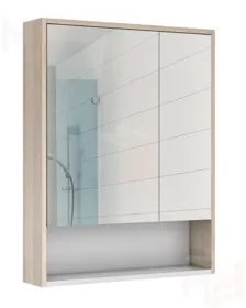 Шкаф-зеркало Prime Дуб сонома Домино