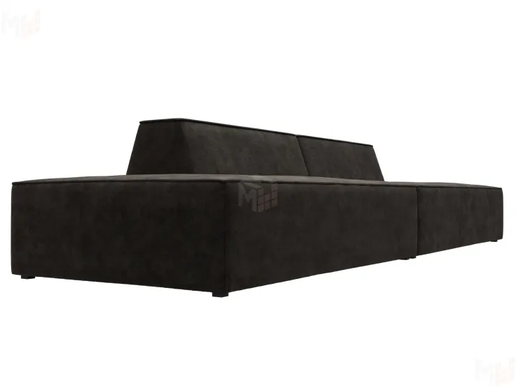 Диван прямой модульный Монс лофт ( BRUT 17 коричневый )