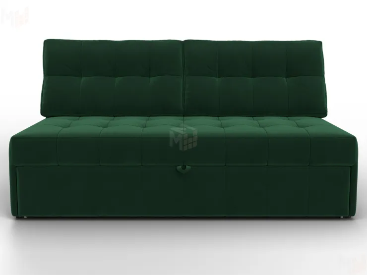Диван прямой Лига-107 (160) ( SEVEN 626 зеленый )