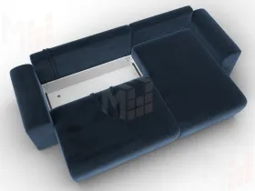 Диван угловой Лига-099 угол универсальный ( TOWER 13 синий )