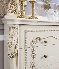 Комод Джоконда крем глянец 