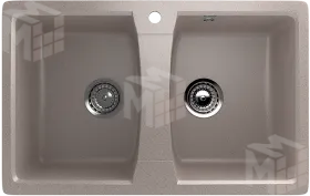 Двухсекционная мойка ULGRAN U-402