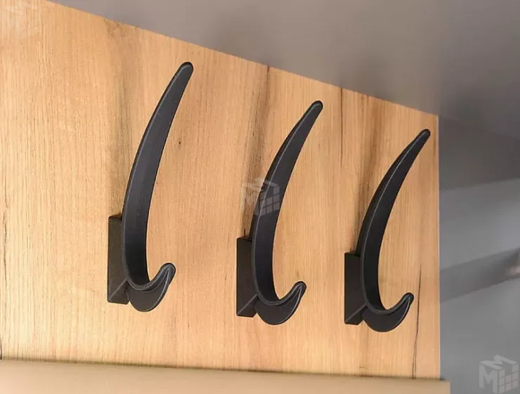 Прихожая Ольга-Лофт 2 Дуб Крафт Золотой/Темно-Серый