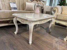 Столик прямоугольный Патрисия крем корень глянец