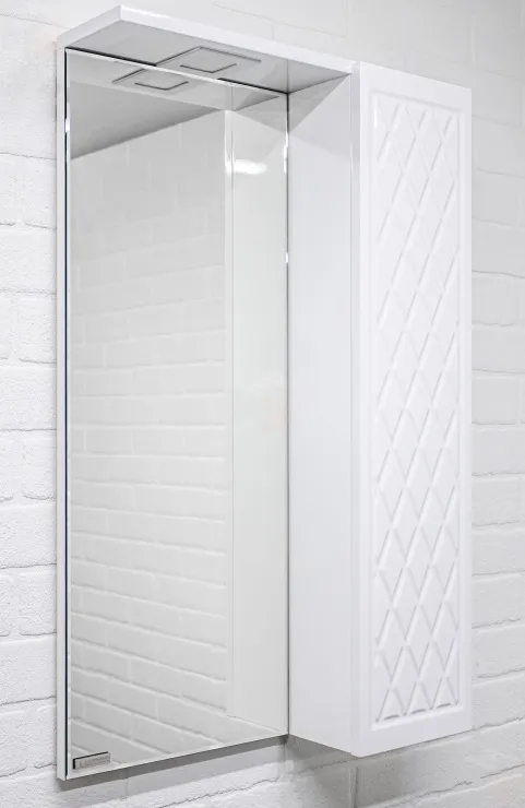 Шкаф-зеркало 3D 50 Эл. левый/правый Домино