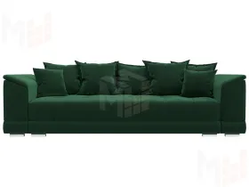 Диван прямой НордСтар НПБ ( SEVEN 626 зеленый )