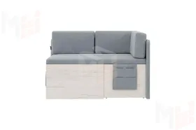 Кухонный диван Бартон со спальным местом