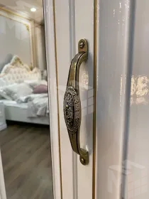 Шкаф Натали 2-дверный без зеркал белый глянец