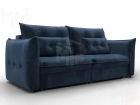 Диван прямой Лига-100 НПБ ( TOWER 13 синий )