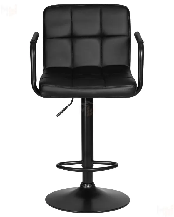 Стул барный DOBRIN KRUGER ARM BLACK (черный)