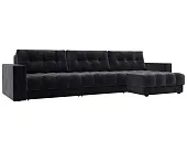 Диван угловой с декором Лига-049 НПБ Лонг